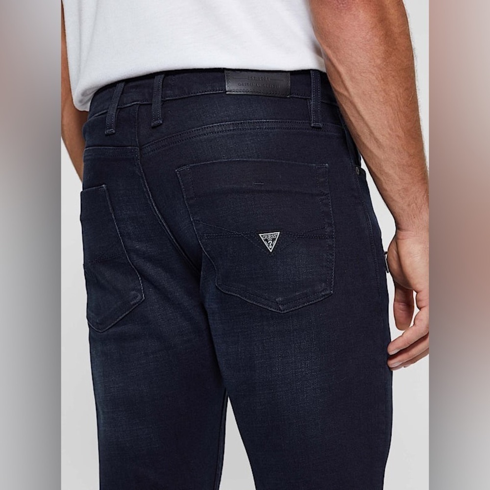 New Guess Men's Finnley Straight Denim Jeans - Picture 6 of 16